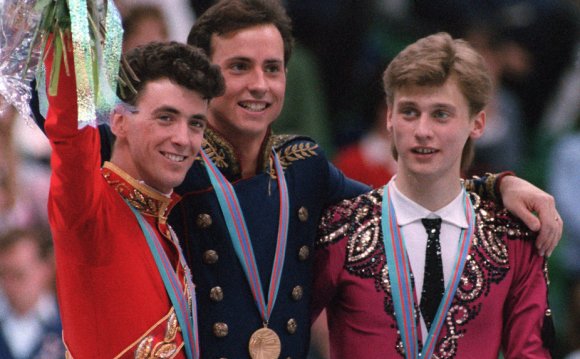 Brian orser podium