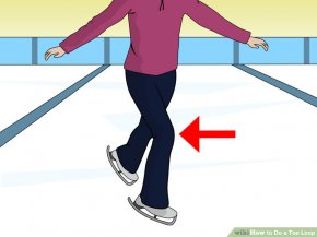 Image titled Do a Toe Loop Step 1