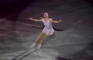 Polina Edmunds, who was fourth after the free skate, stumbled once on Sunday but landed her other big jumps. (Photo by Chung Sung-Jun/Getty Images)