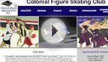 Colonial Figure Skating Club Introduction Video