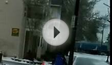 Ice skating on the streets of Portland Oregon